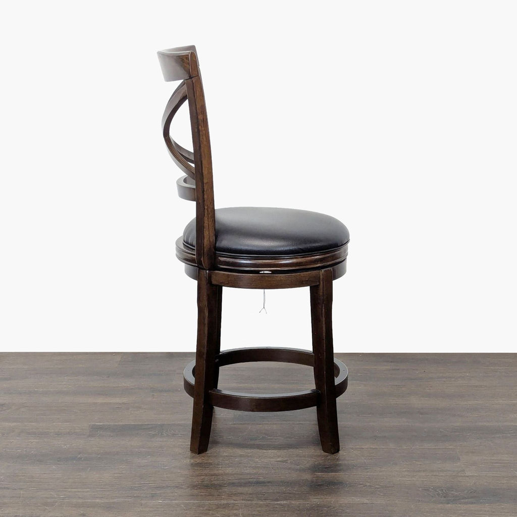 Certainly! Since I don't have the images you mentioned, I'll provide three example alt texts for a generic stool, ottoman, or bench by Ashley Furniture. If you have specific images, please upload them or describe them in detail for more tailored alt texts.