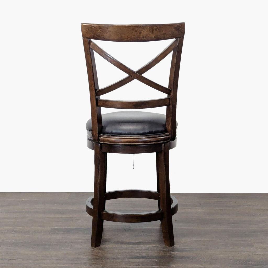 1. Modern Ashley Furniture ottoman with tufted upholstery, suited for living rooms or bedrooms.