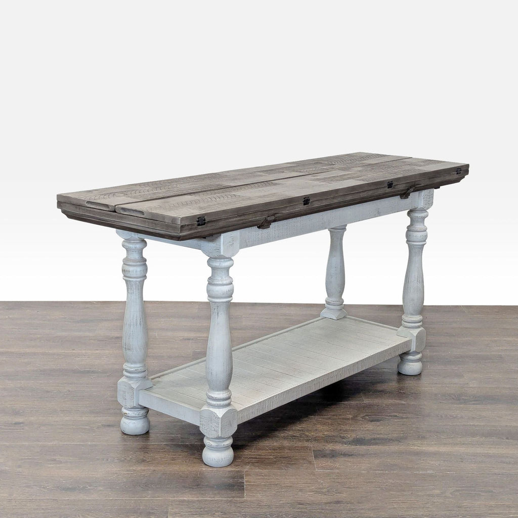 Ashley Furniture Havalance Flip-Top Sofa/Console Table