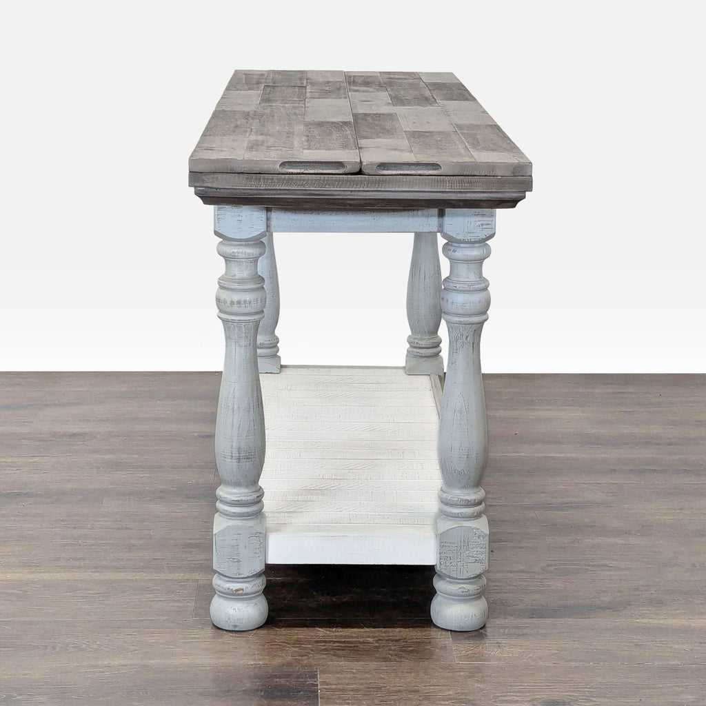 Ashley Furniture Havalance Flip-Top Sofa/Console Table