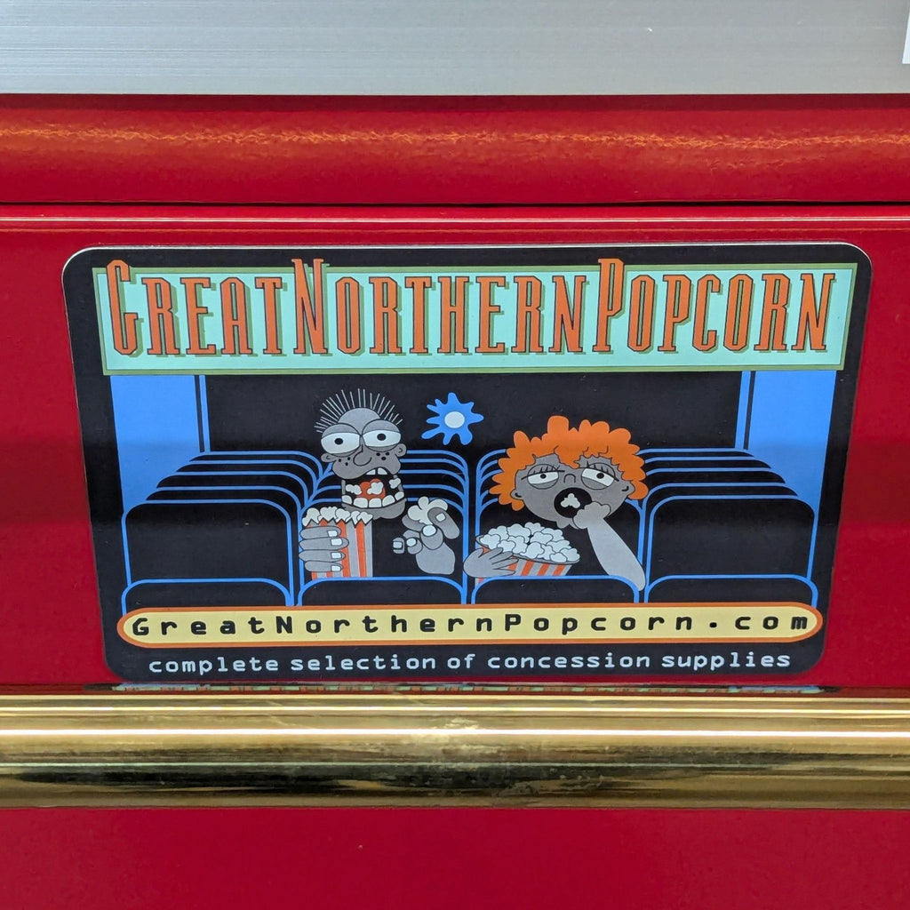Great Northern Popcorn Company Pasadena Popper Vintage Style Popcorn Cart