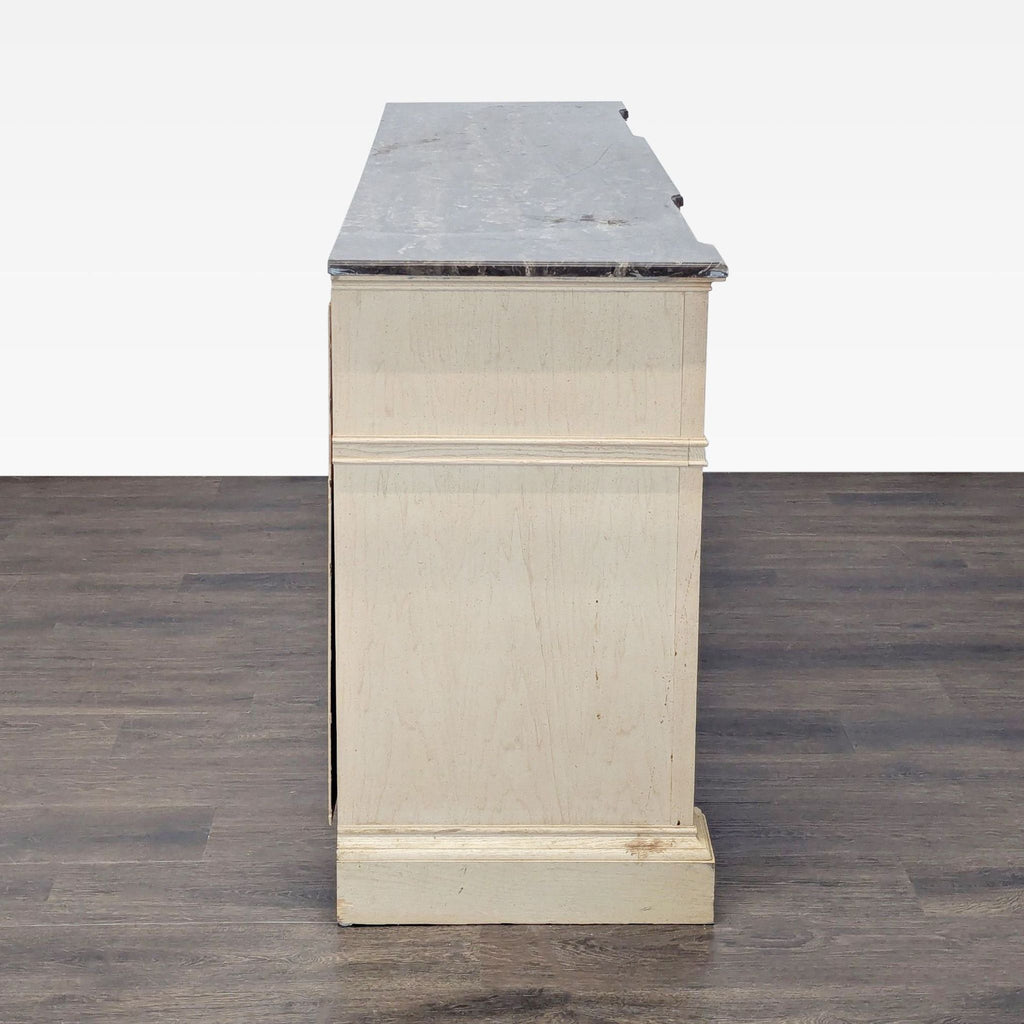 Stanley Furniture Dresser with Marble Top and Multiple Drawers