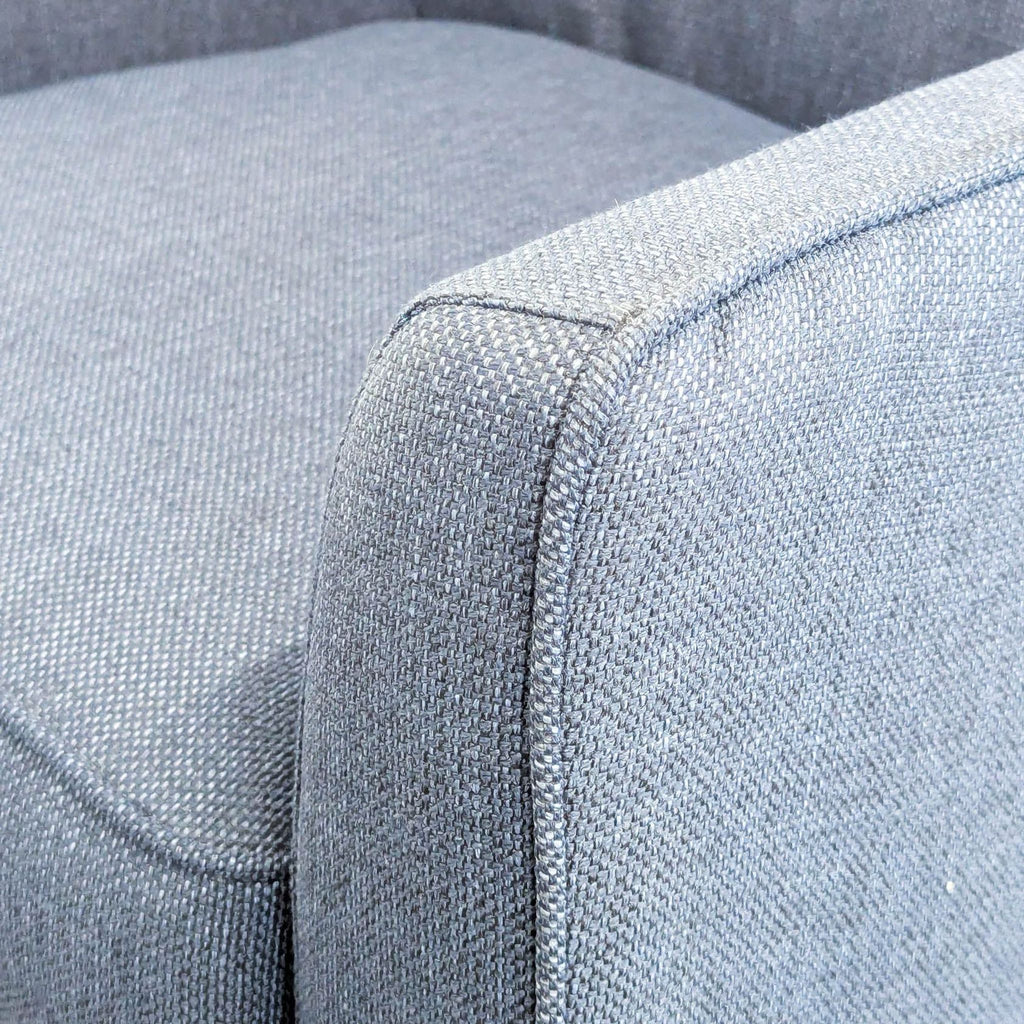 Stone & Beam Cheyanne Blue Lounge Armchair – Comfortable Modern Accent Chair