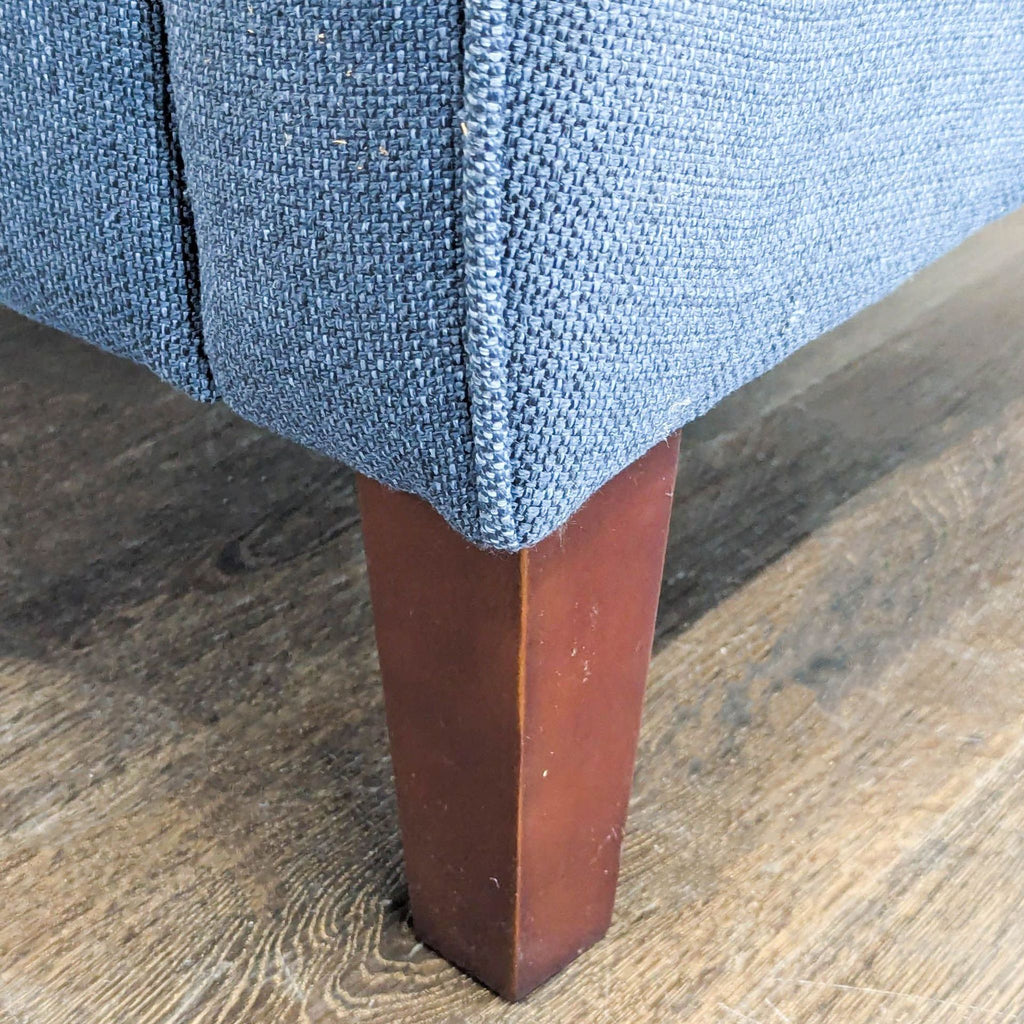 Stone & Beam Cheyanne Blue Lounge Armchair – Comfortable Modern Accent Chair