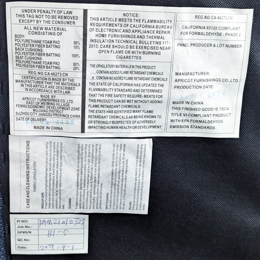 Stone & Beam Cheyanne Blue Lounge Armchair – Comfortable Modern Accent Chair