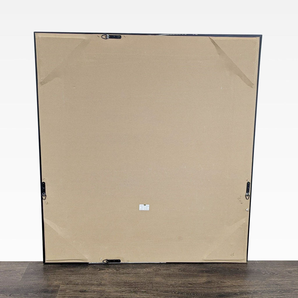 Wood Silvered Frame Mirror