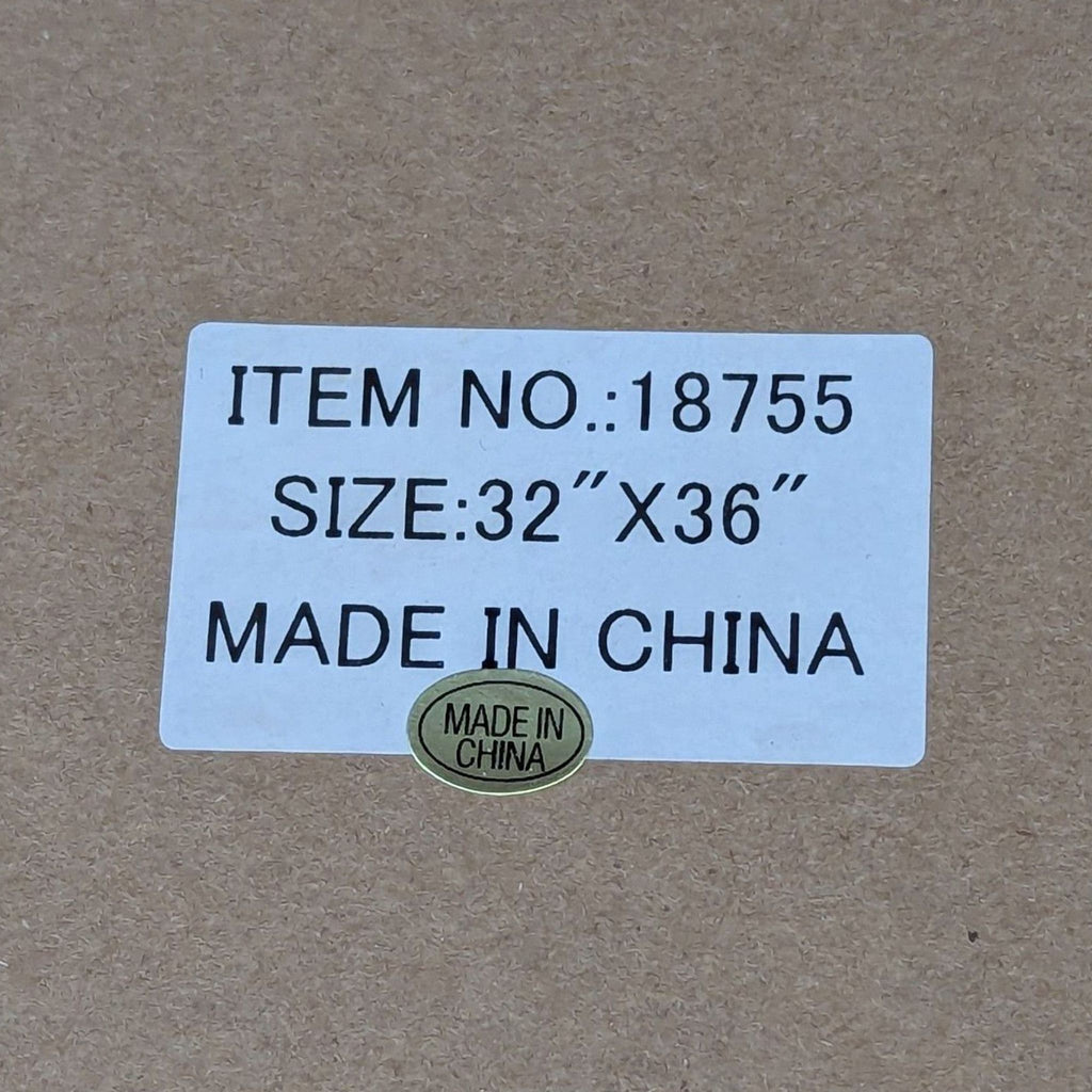 Wood Silvered Frame Mirror