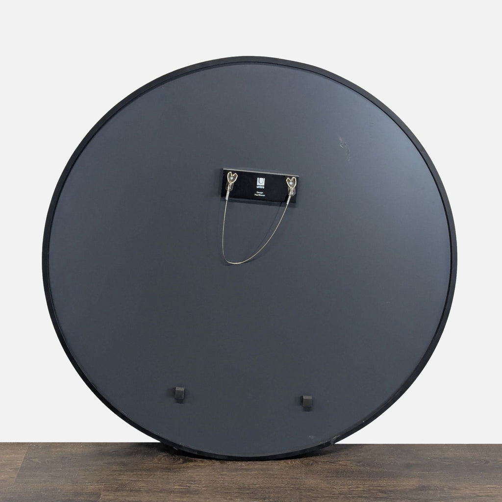 Umbra Round Mirror with Rubber Frame