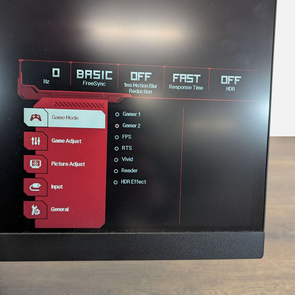 LG UltraGear 32" Gaming Monitor with G-SYNC, HDMI, and DisplayPort