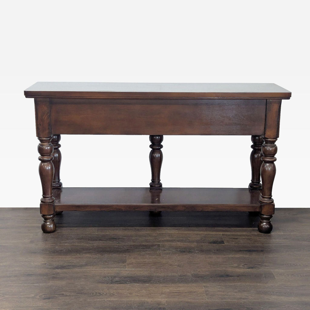 Console Table with Shelf