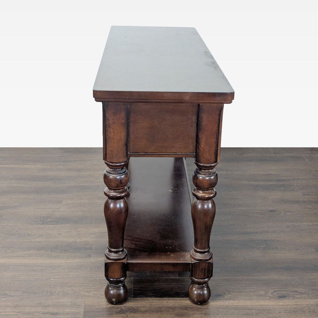 Console Table with Shelf