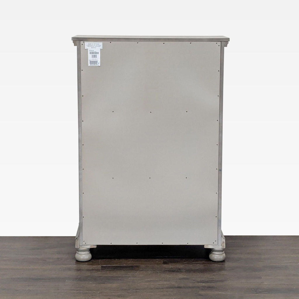 Ashley Furniture Lettner 5-Drawer Chest Dresser in Light Gray