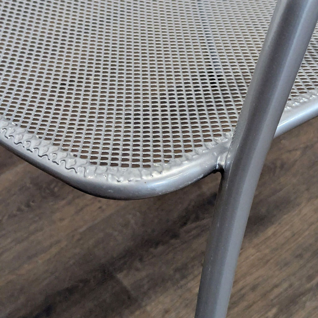 Room and Board Aruba Modern Metal Mesh Patio Arm Chair