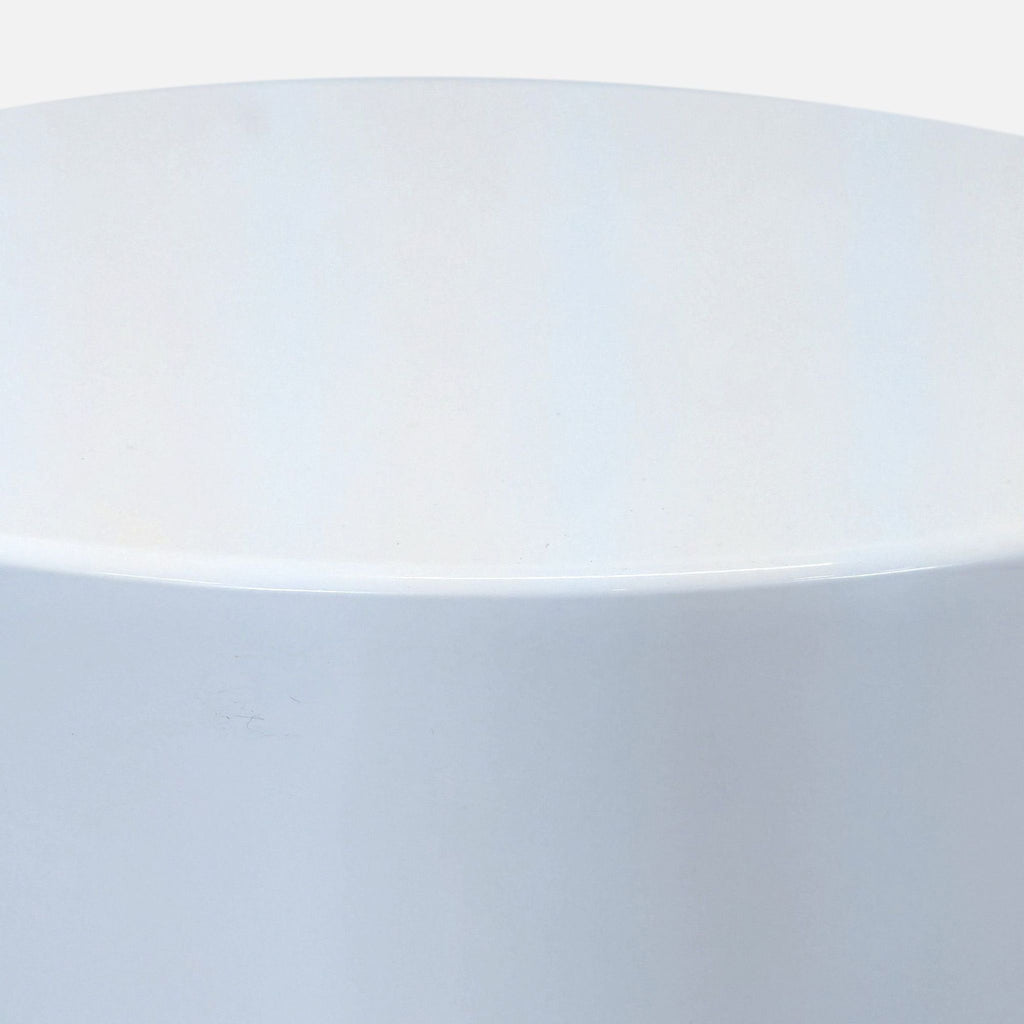 CB2 Cylindrical Wood Accent Table
