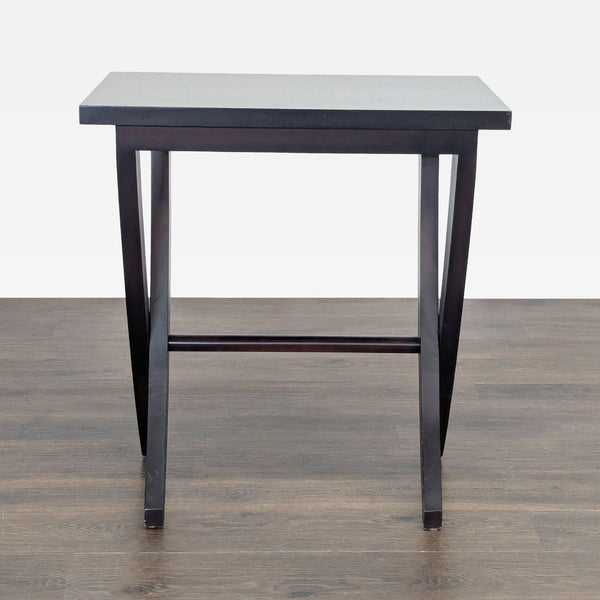 Wooden End Table with Curved Legs - Accepted Offer (51.22% discount)