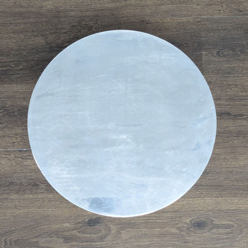 Hourglass Metal Side Table