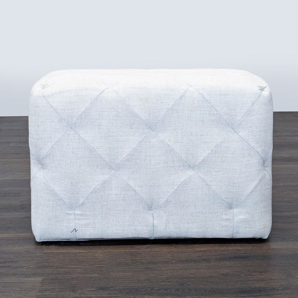 2. Modern upholstered rectangular ottoman bench by Target, with a diamond-tufted design and soft fabric finish.