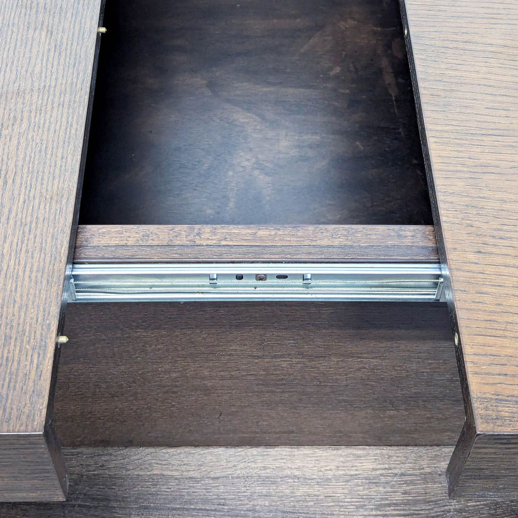 Square Coffee Table with Sliding Top for Storage