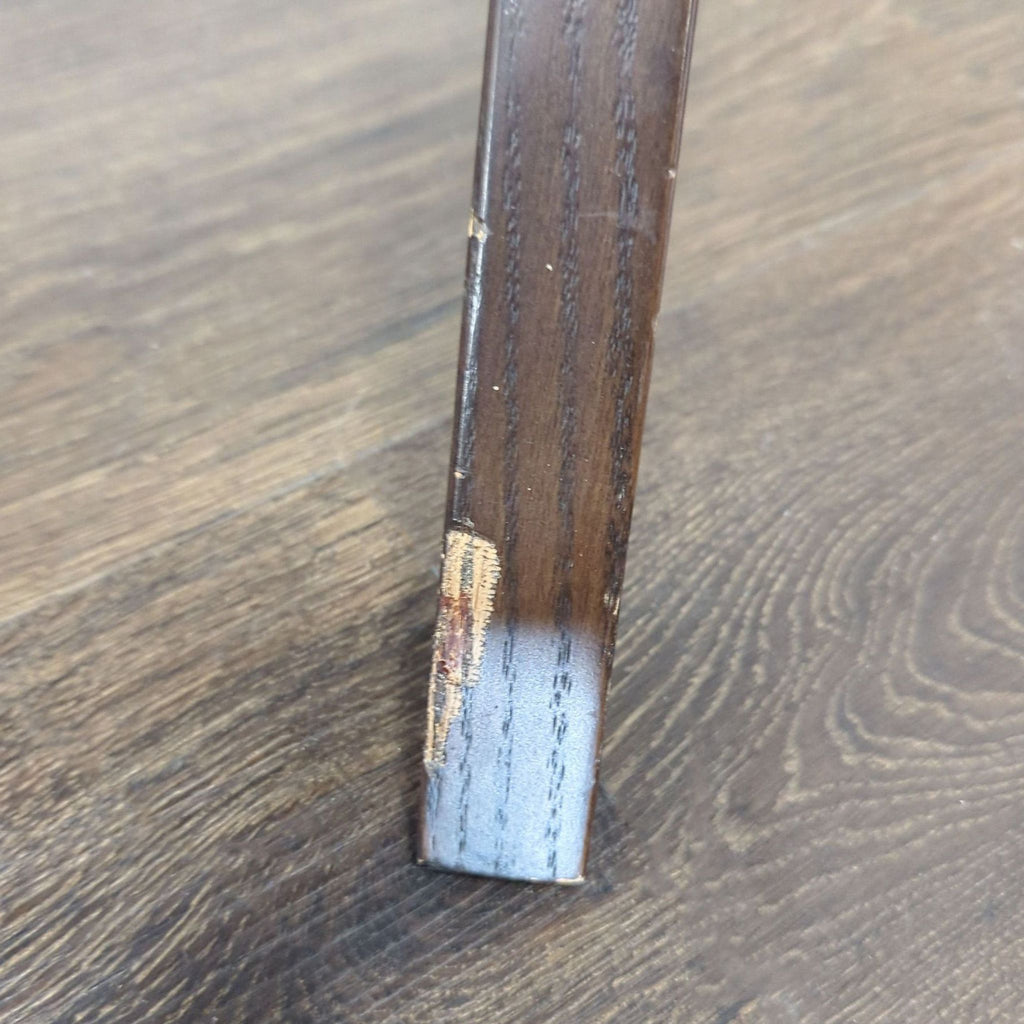 Wood X-Leg End Table