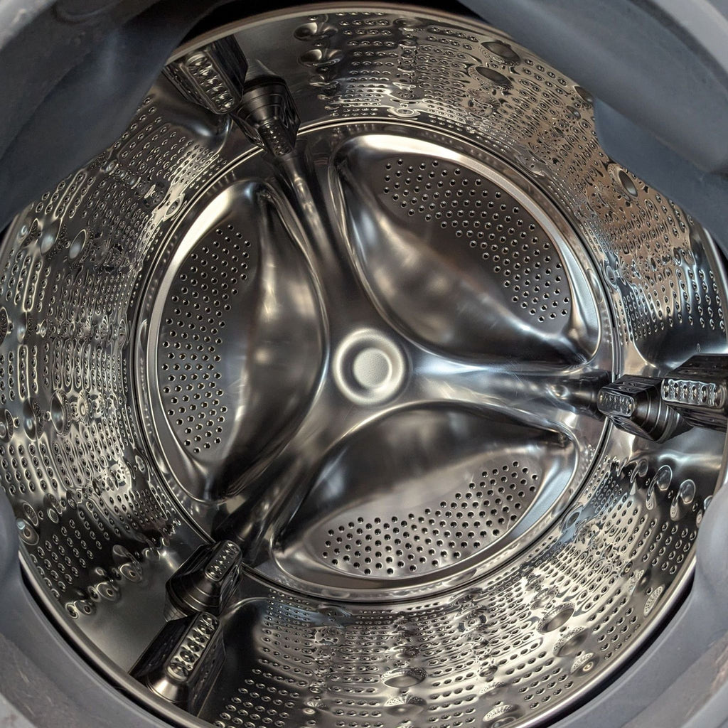 LG Front Load Washer/Dryer Combo with Pedestal - Black