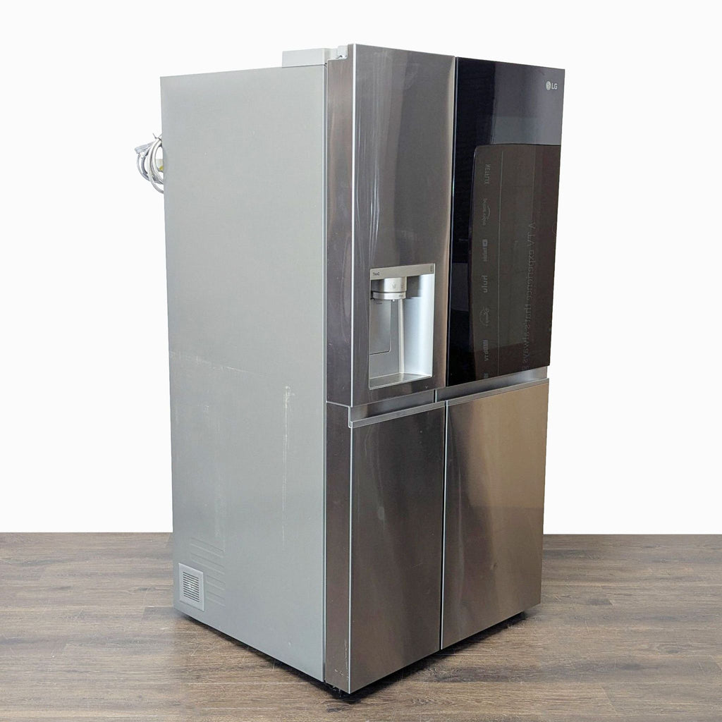 LG Stainless Steel Side-by-Side Refrigerator with Water and Ice Dispenser