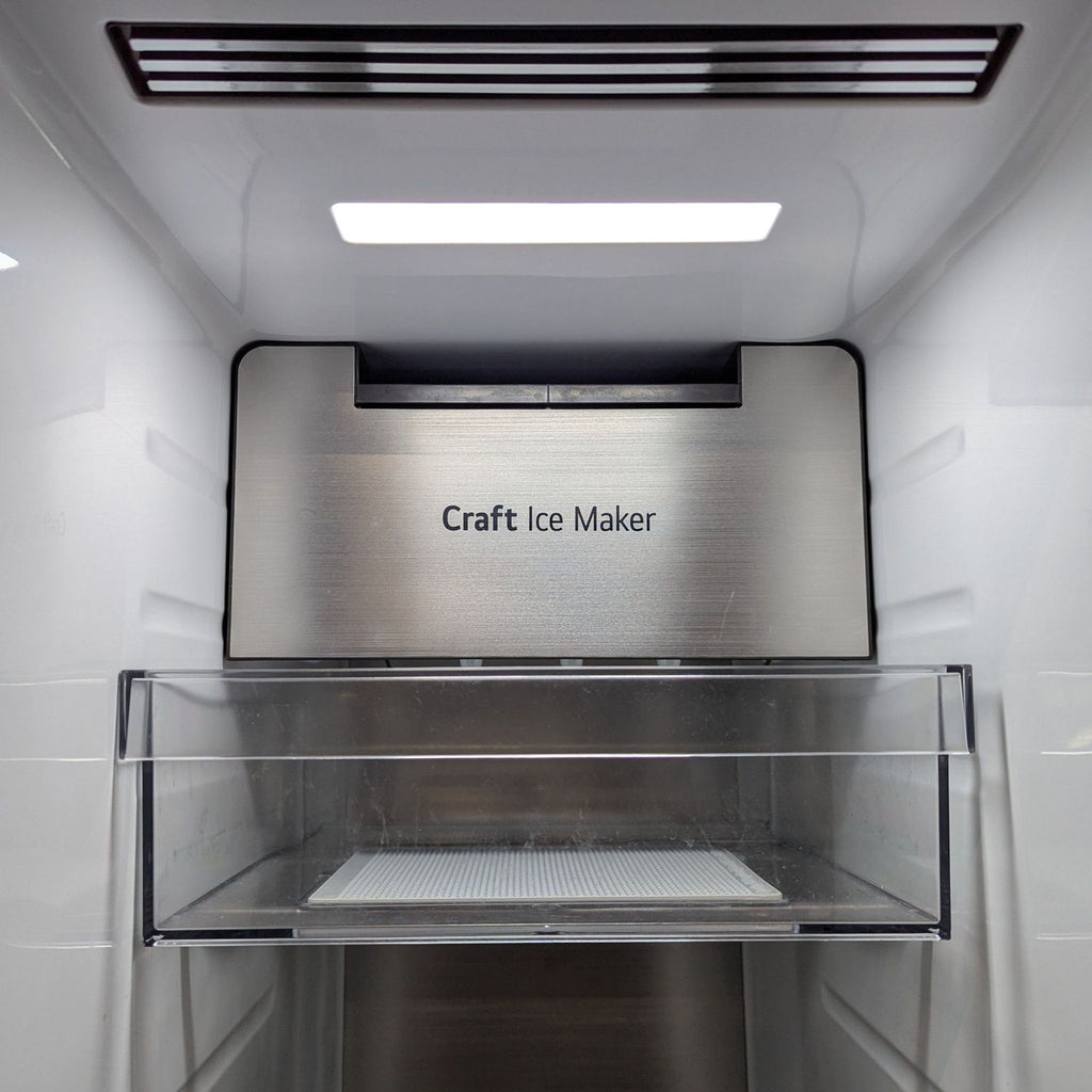 LG Stainless Steel Side-by-Side Refrigerator with Water and Ice Dispenser