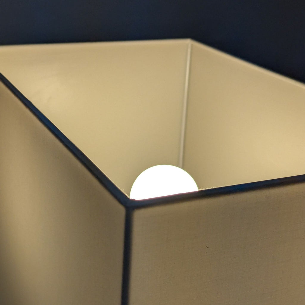 Room & Board Modern Square Crystal Table Lamp