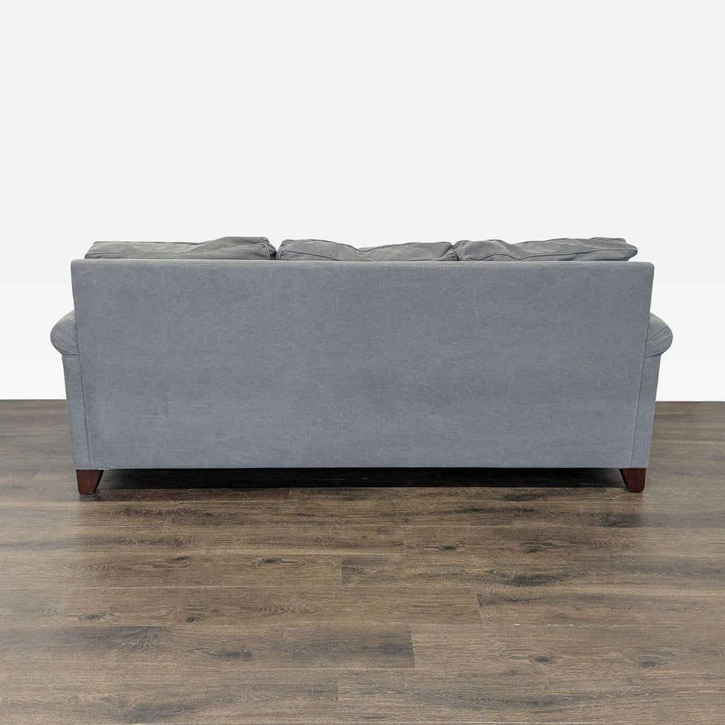 Pottery Barn Cameron 3-Seat Gray Sofa - Comfortable and Stylish