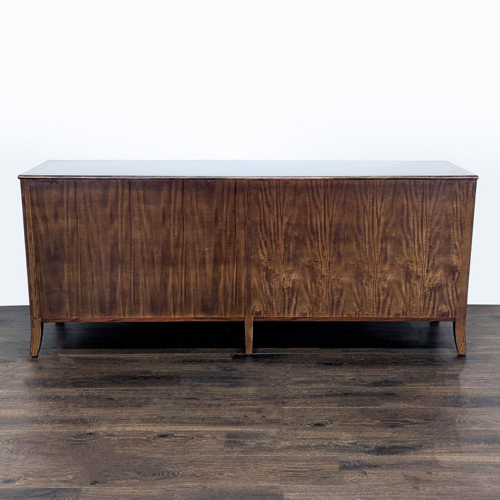 Modern Barbara Barry for Baker / McGuire Rattan, Oak & Raffia Sideboard Buffet - Accepted Offer (25.68% discount)