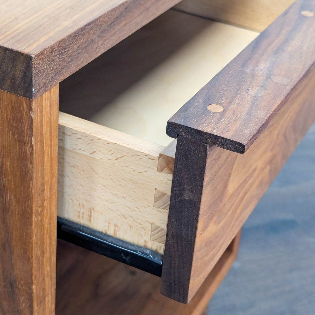 Vermont Furniture Designs One Drawer Walnut Nightstand