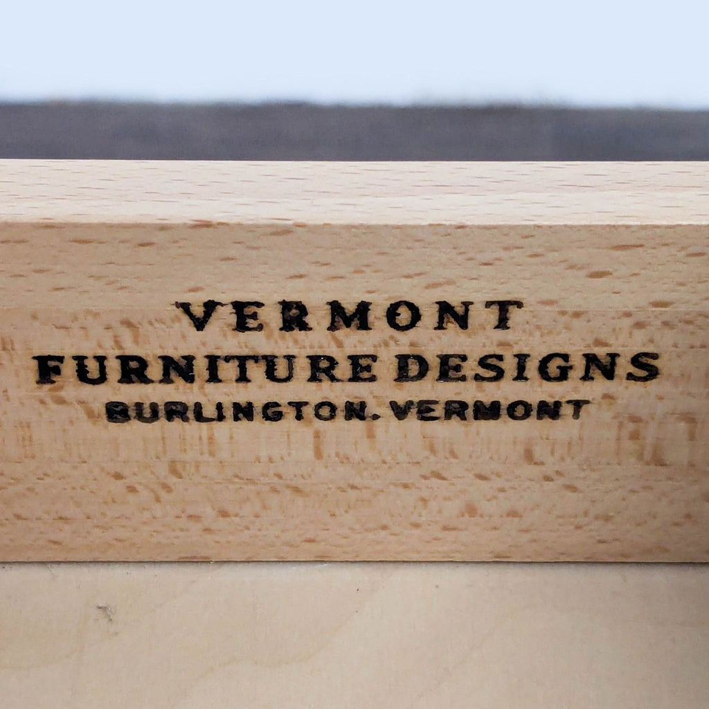 Vermont Furniture Designs One Drawer Walnut Nightstand