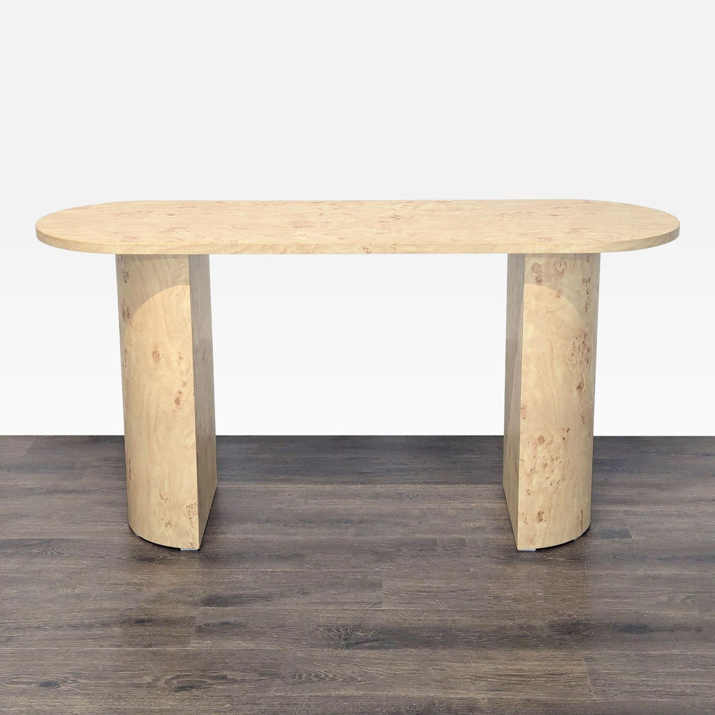 "Burlwood" Console Table