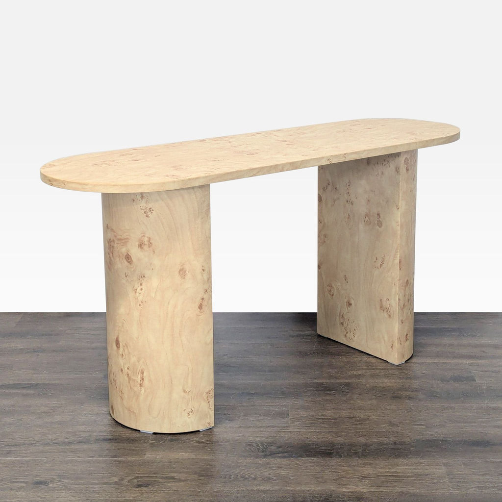 "Burlwood" Console Table