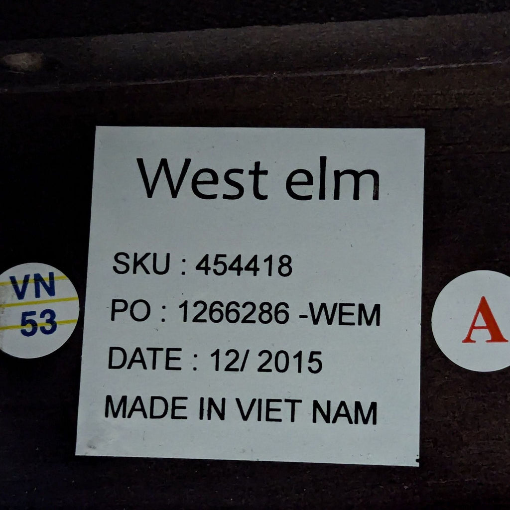 West Elm One Drawer Console Table