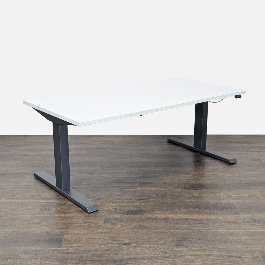 Steelcase Migration Electric Height Adjustable Desk with White Top