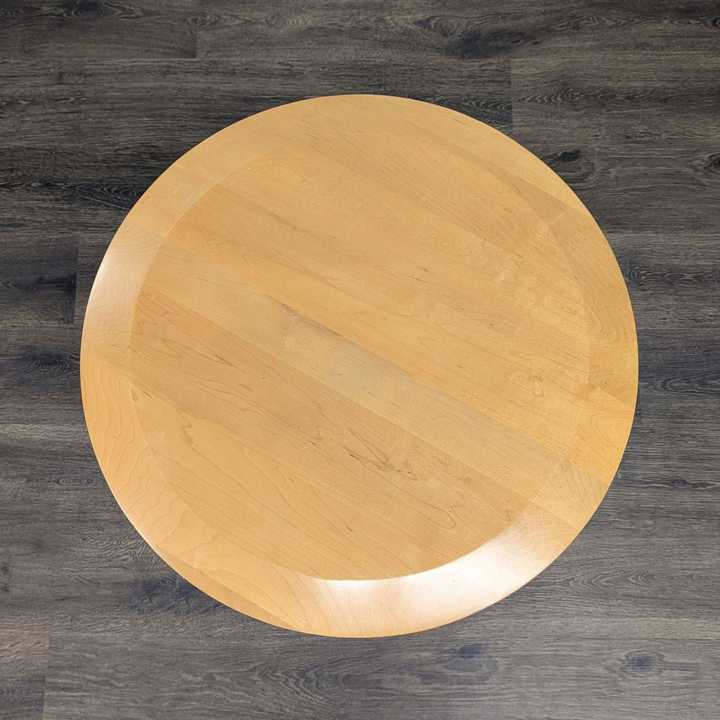 Three Leg End Table with Shelf