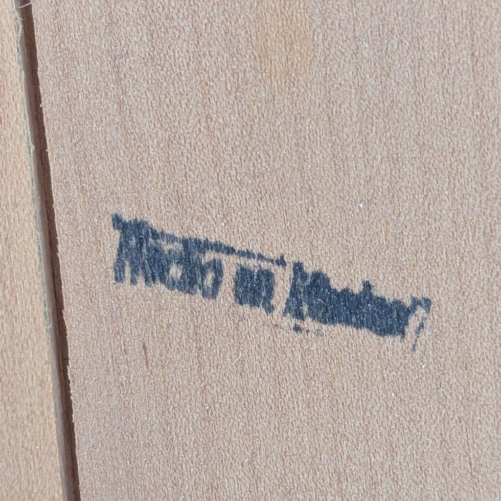 Three Leg End Table with Shelf