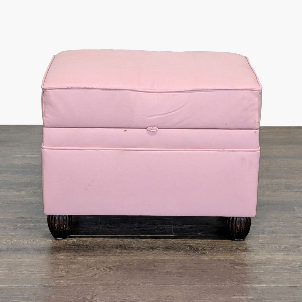 Pink Ottoman with Storage