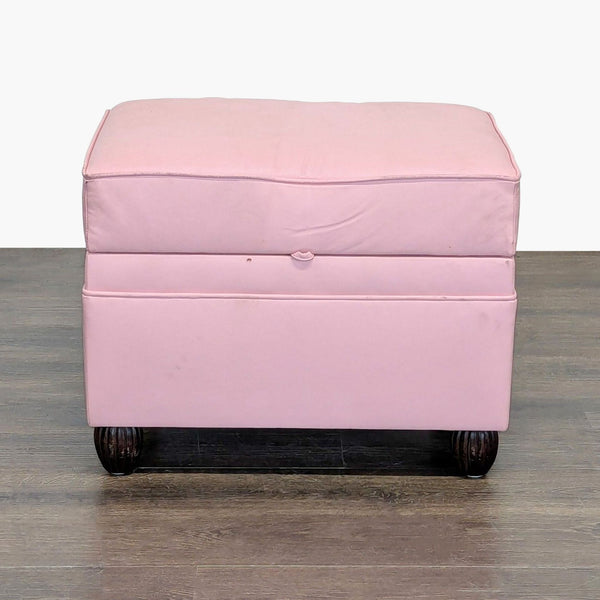 Pink Ottoman with Storage