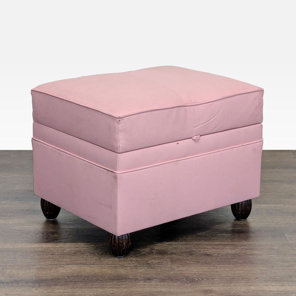 Pink Ottoman with Storage