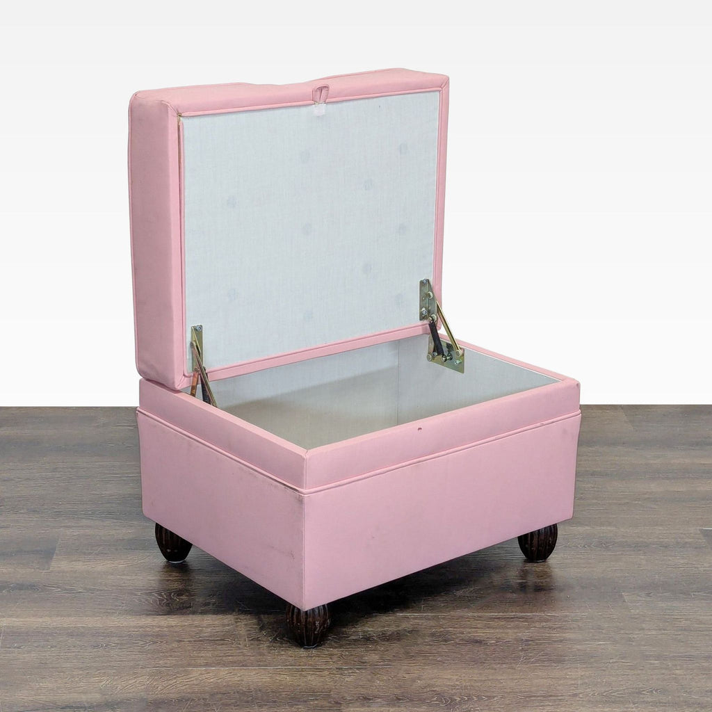 Pink Ottoman with Storage