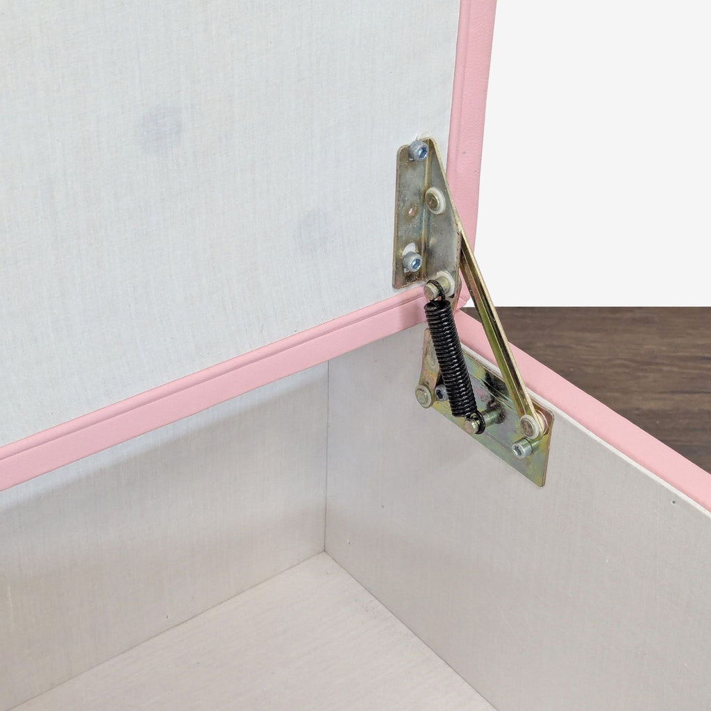 Pink Ottoman with Storage