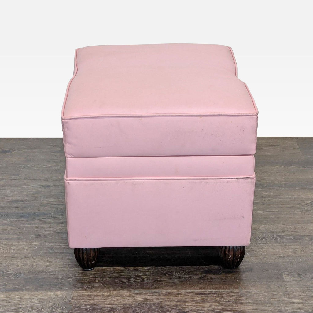 Pink Ottoman with Storage