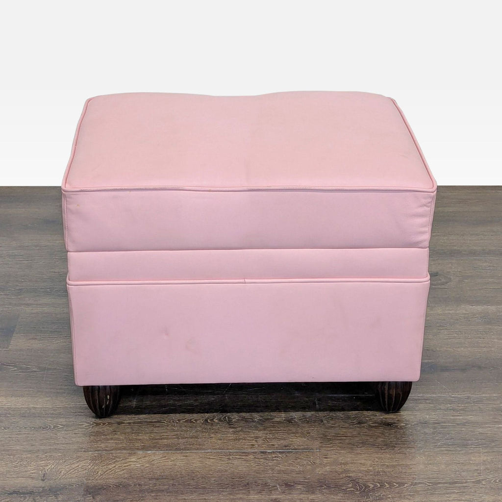 Pink Ottoman with Storage