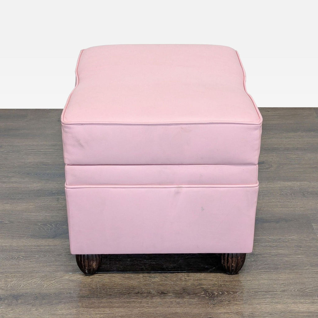 Pink Ottoman with Storage