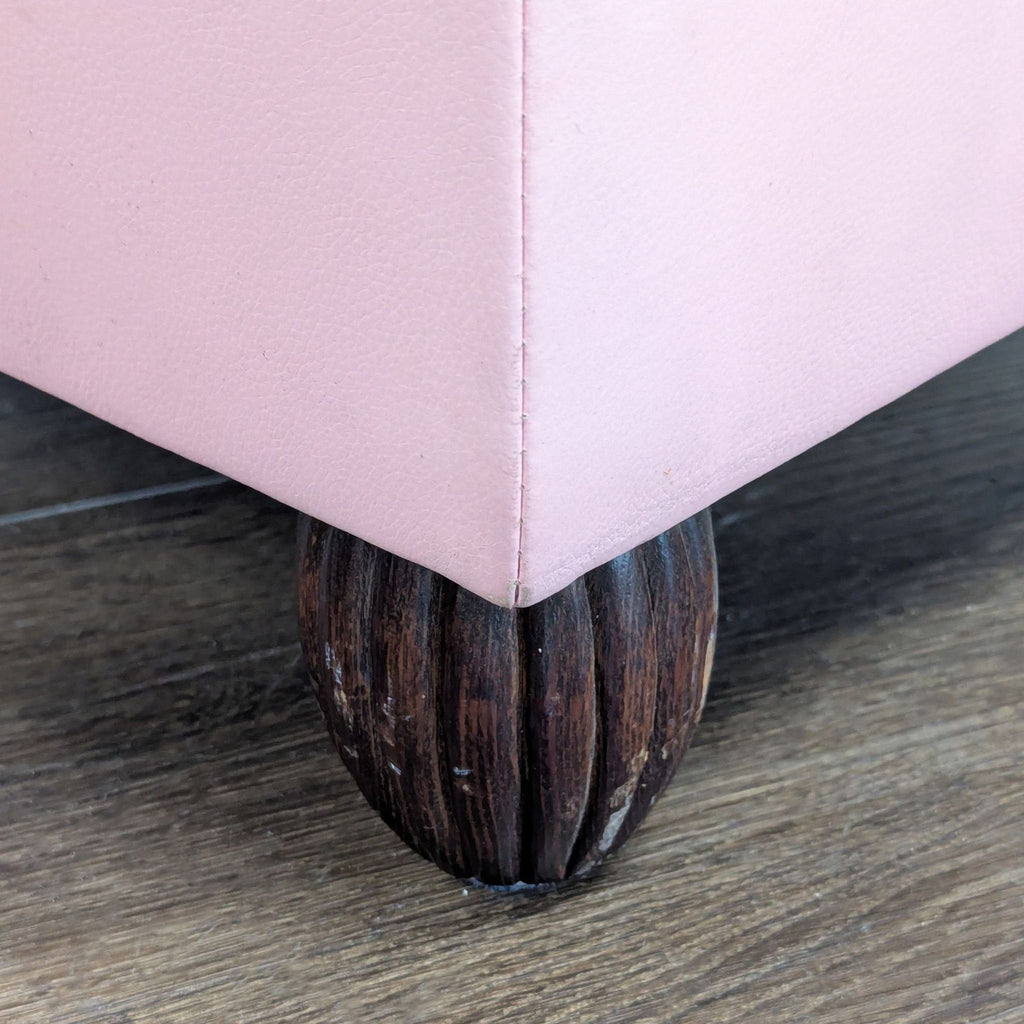 Pink Ottoman with Storage