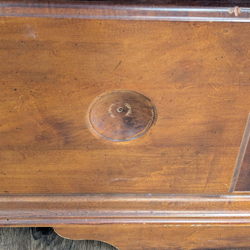Classic Wooden Dresser with Mirror and Multiple Drawers