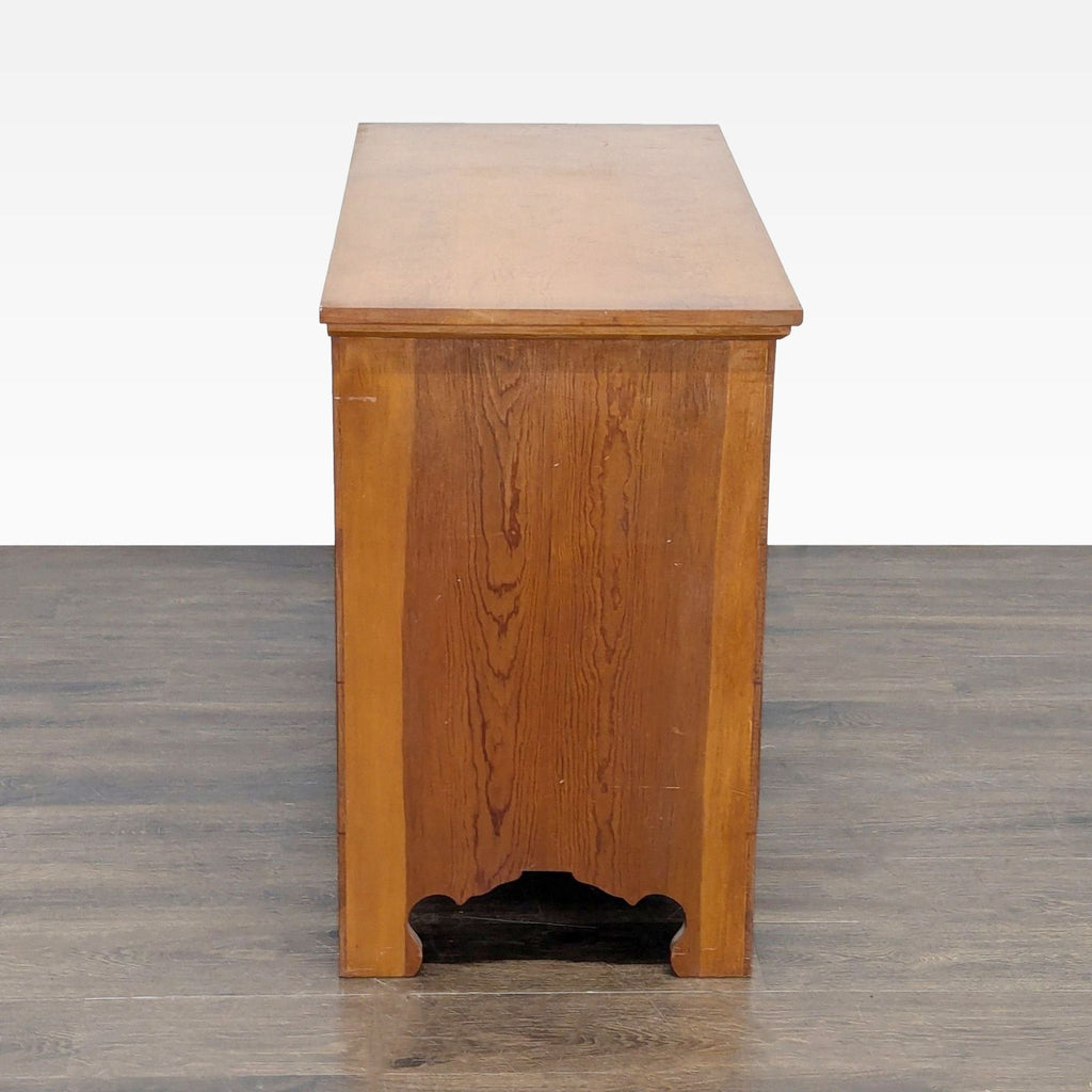 Single Drawer Blanket Chest with Hinged Lid