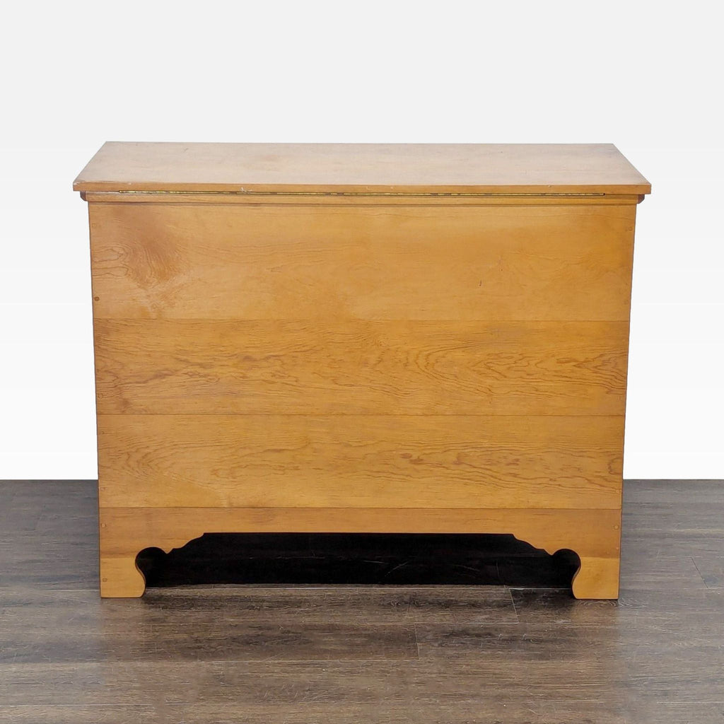 Single Drawer Blanket Chest with Hinged Lid