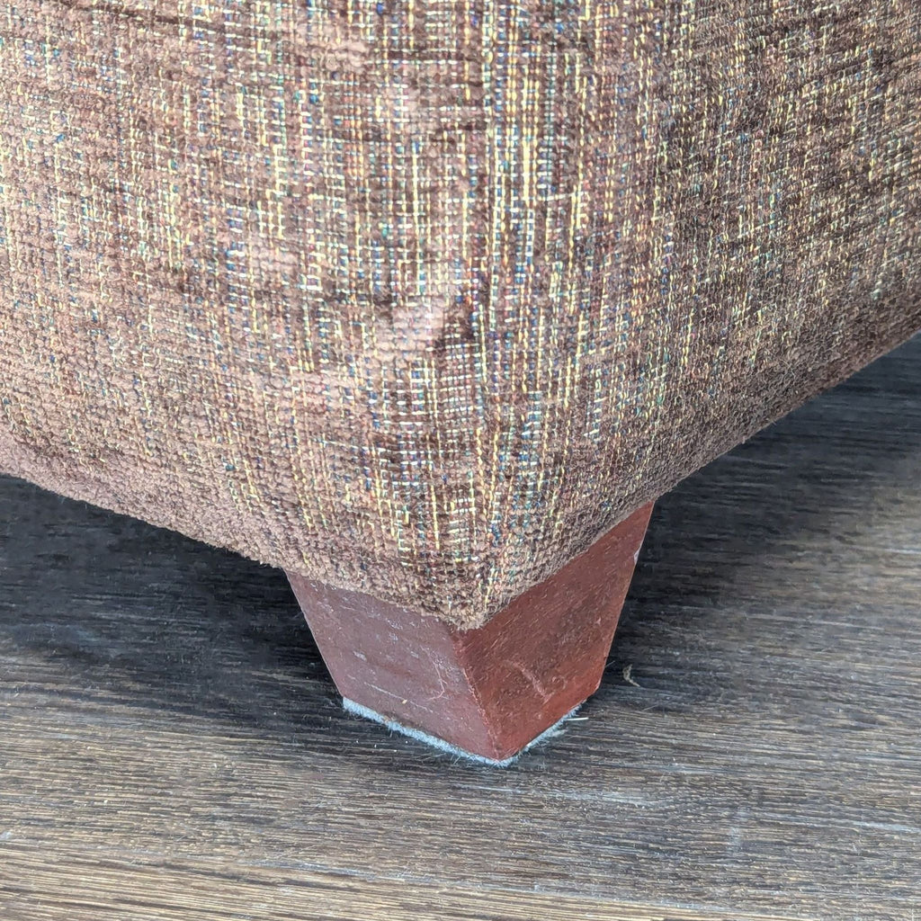 Ottoman with Bun Feet